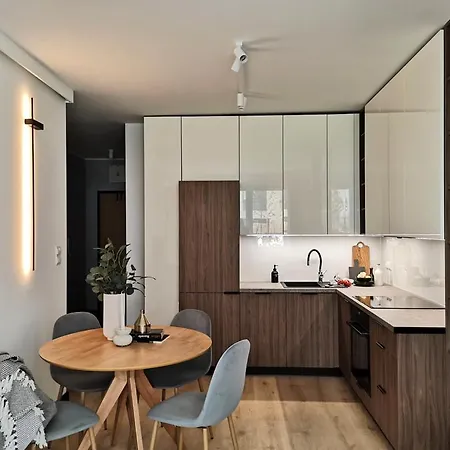 New Garage & Self Check In 24h Taras Miedziana Apartament Wrocław