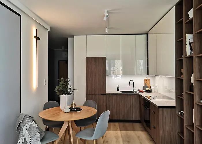 New Parking Free & Self Check In 24h Taras Miedziana Apartment Wroclaw