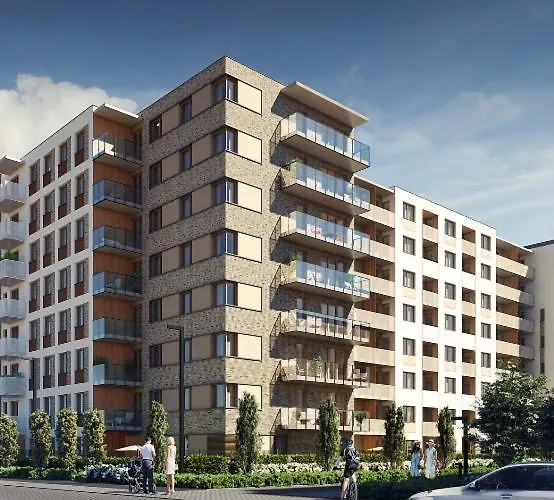 New Parking Free & Self Check In 24h Taras Miedziana Apartment Wroclaw