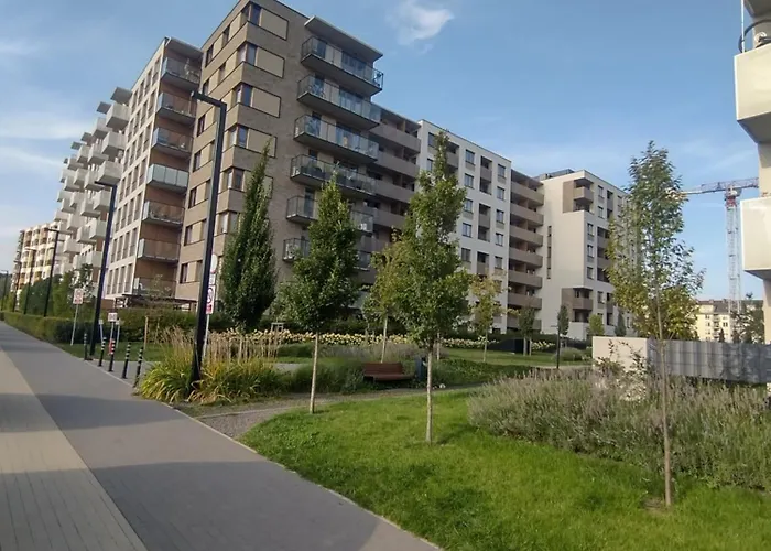 New Parking Free & Self Check In 24h Taras Miedziana Wroclaw